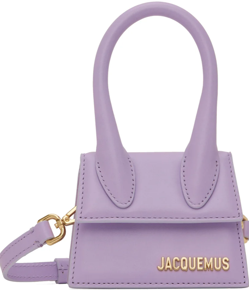 Jacquemus Le Chiquito Clutch Lilac